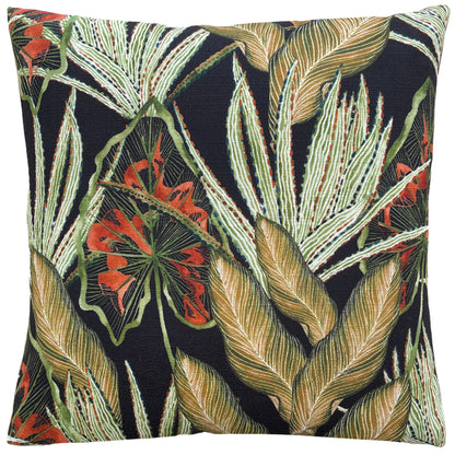 MOGORI ABSTRACT LEAVES 43X43 CUSHION CASE SUNSET