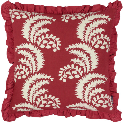 MONTROSE 50X50 CUSHION CASE REDCURRENT