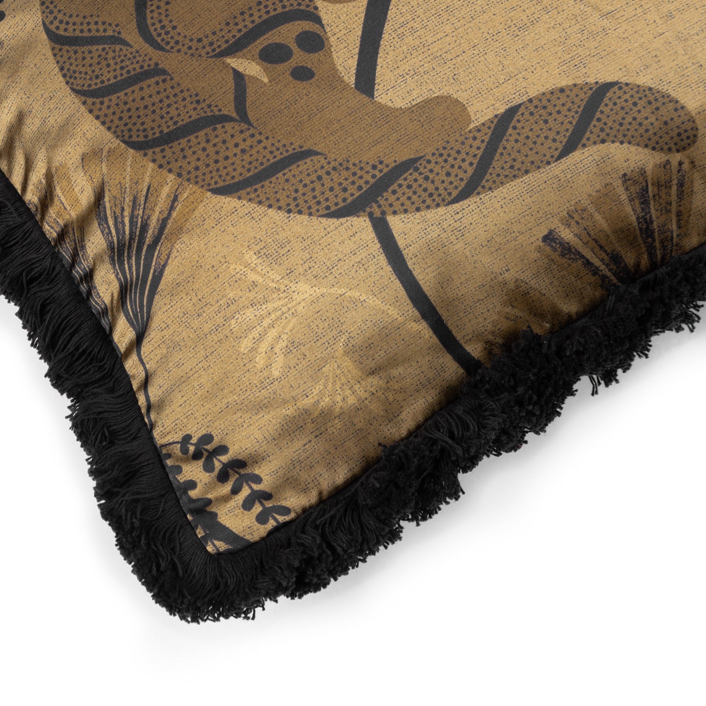 MOONDUSK 50X50 CUSHION CASE ANTIQUE GOLD
