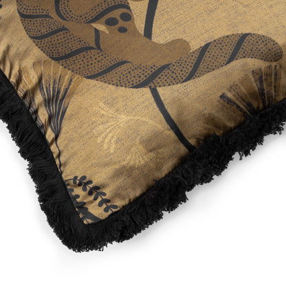 MOONDUSK 50X50 CUSHION CASE ANTIQUE GOLD