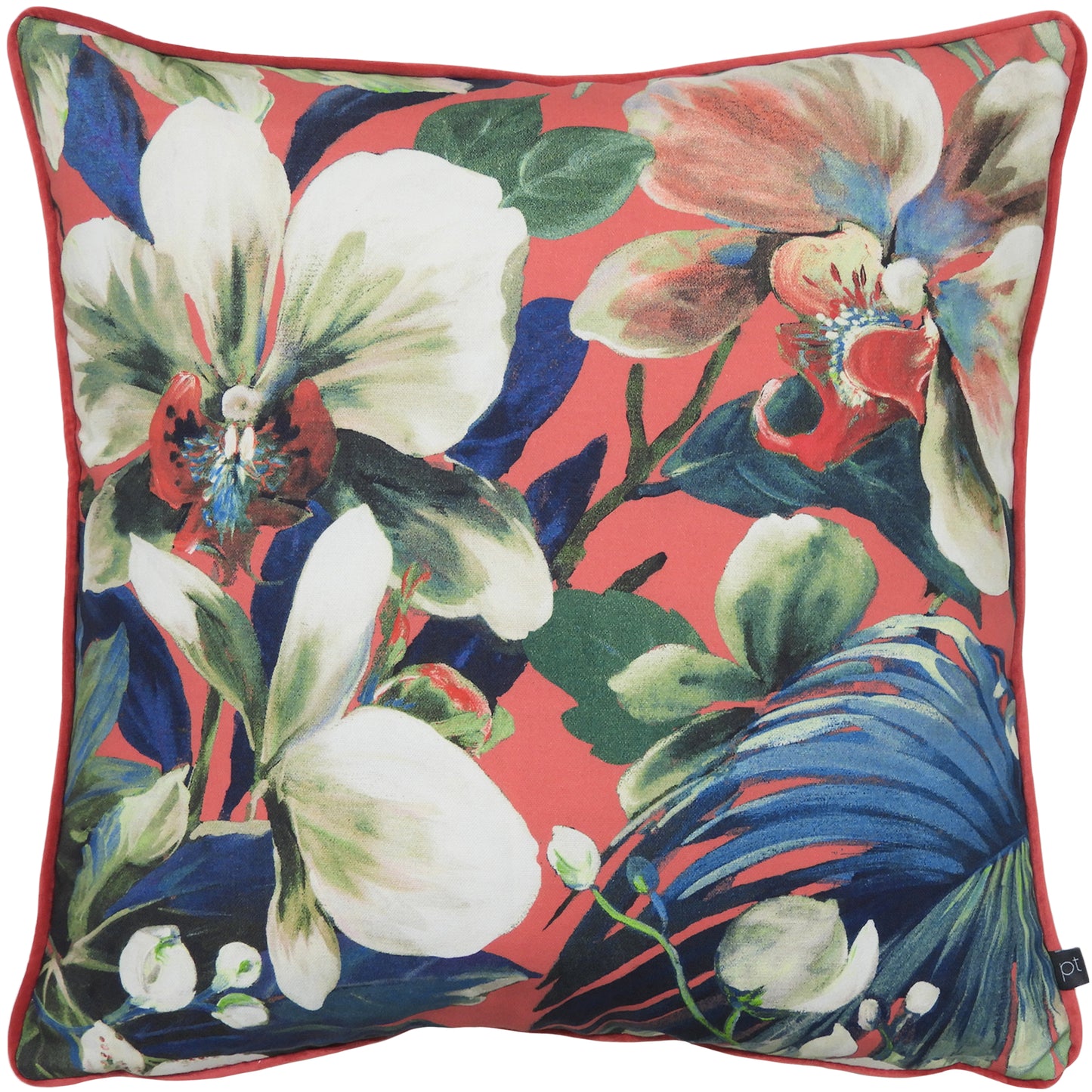 MOOREA 55X55 C/CASE CORAL
