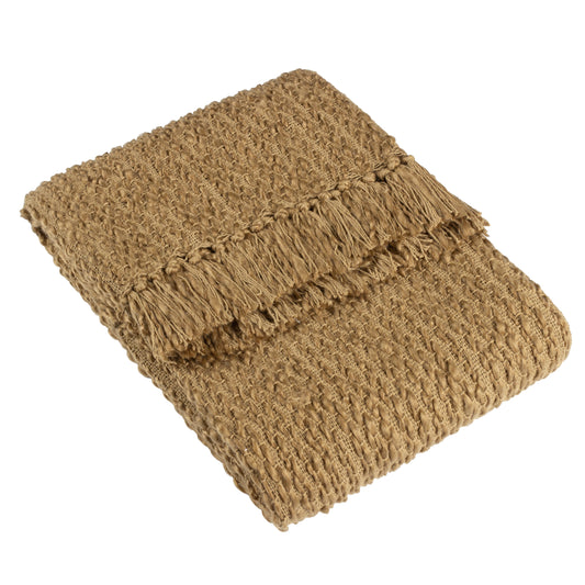 MORNI THROW 130X180 OLIVE