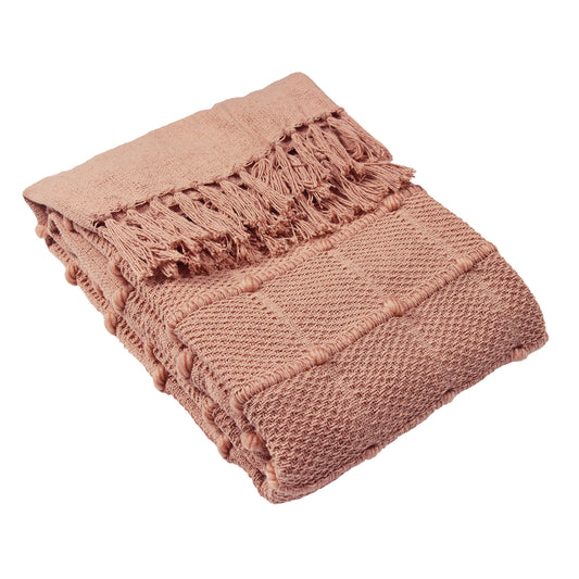 MOTTI 130X180 THROW BLUSH