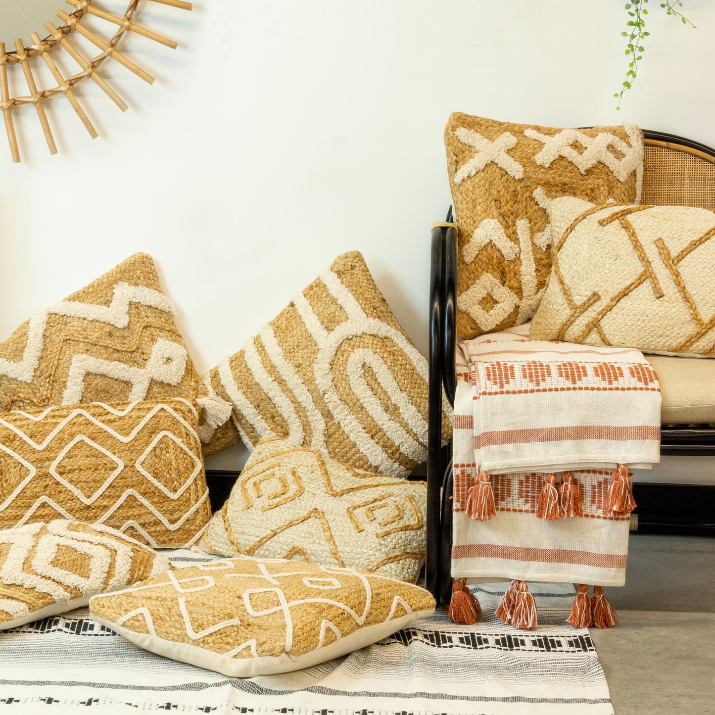 MYNU 30X50 CUSHION CASE NATURAL