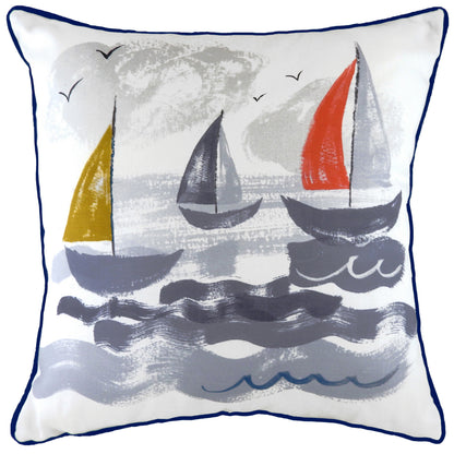 NAUTICAL SAILBOATS 43X43 C/CASE