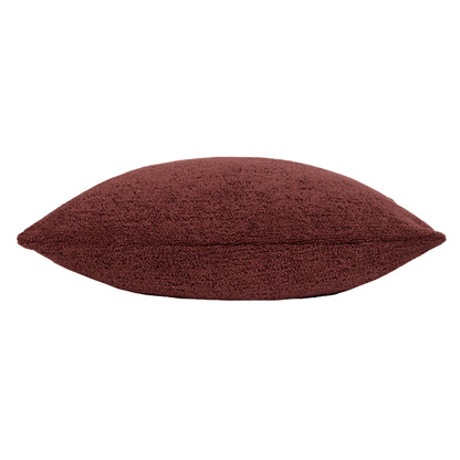NELLIM 60X60 CUSHION CASE MARSALA RED