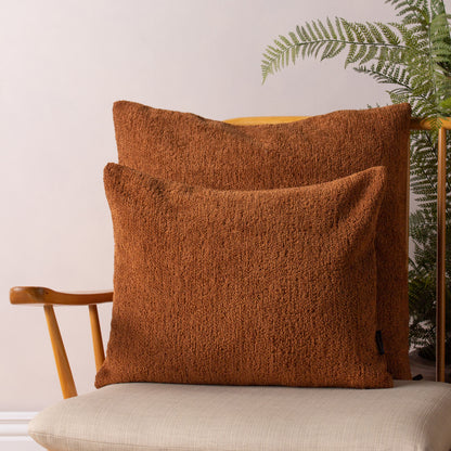 NELLIM 60X60 CUSHION CASE RUST