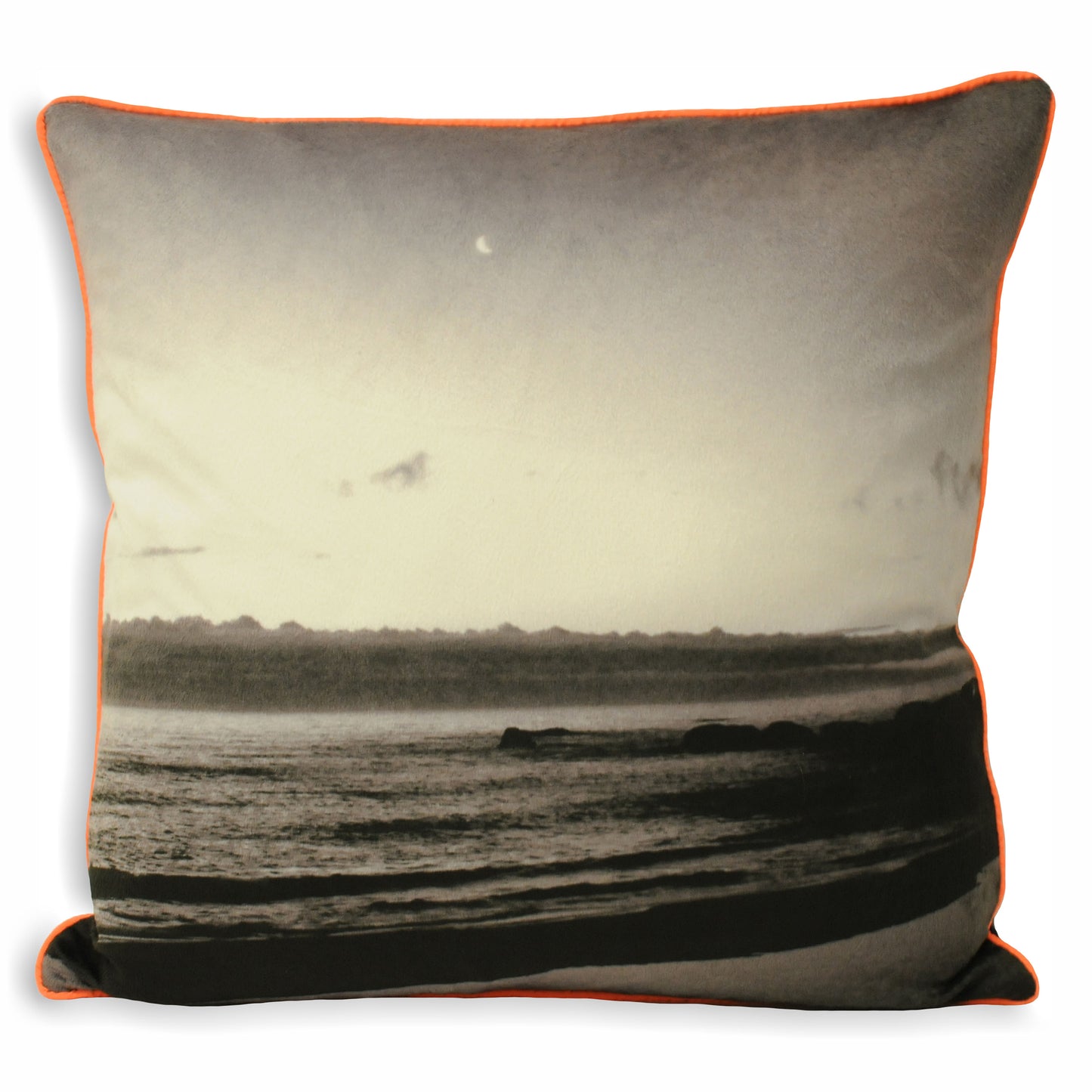 NEON COAST CUSHION CASE 43X43 CORAL