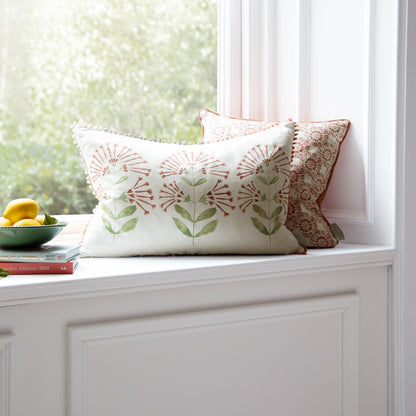 NERI 40X60 CUSHION CASE TERRACOTTA