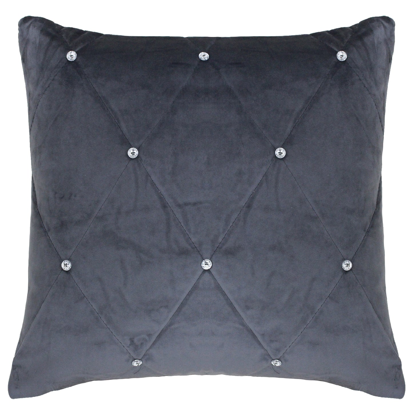 NEW DIAMANTE C/CASE 55X55 PEWTER