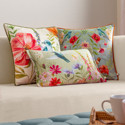 NECTAR GARDEN BLOSSOM 43X43 CUSHION CASE MULTI