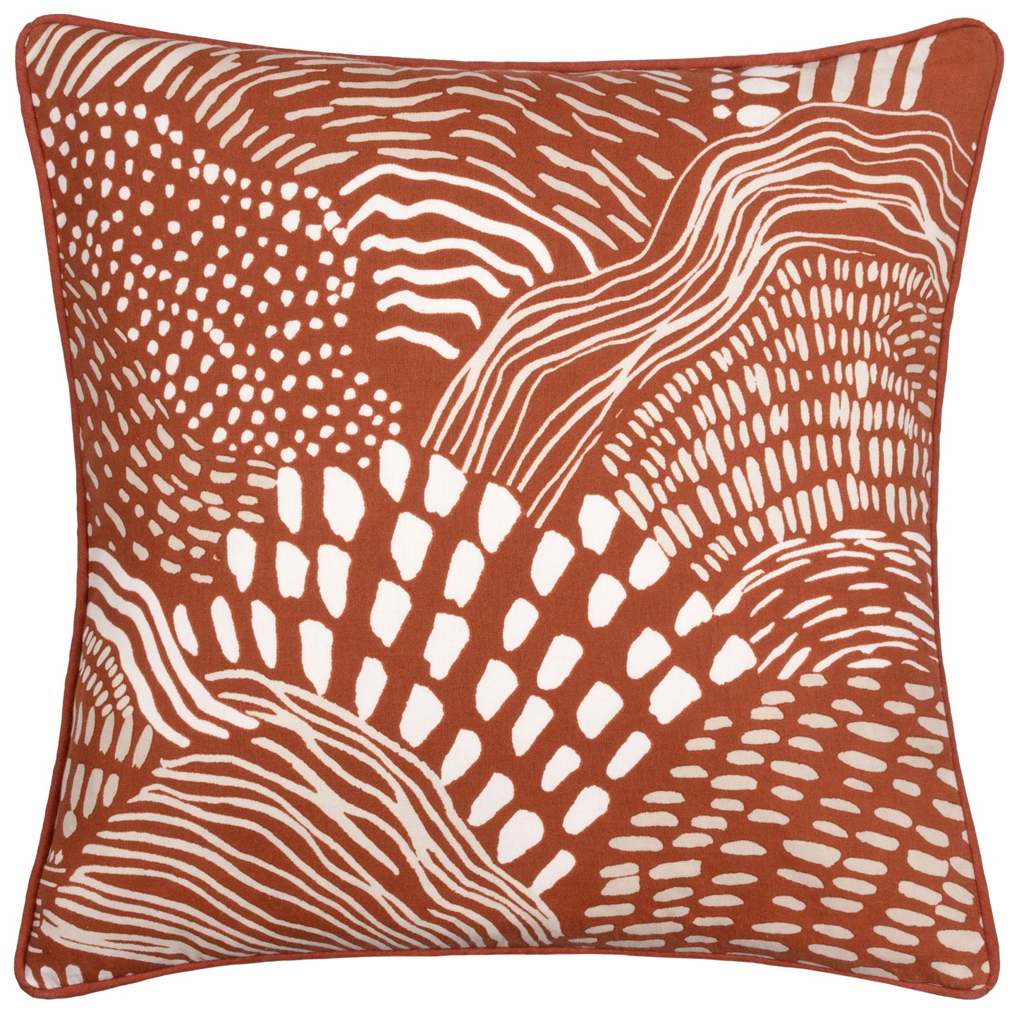 NOLA 45X45 CUSHION CASE CHESTNUT