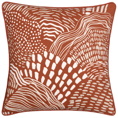 NOLA 45X45 CUSHION CASE CHESTNUT