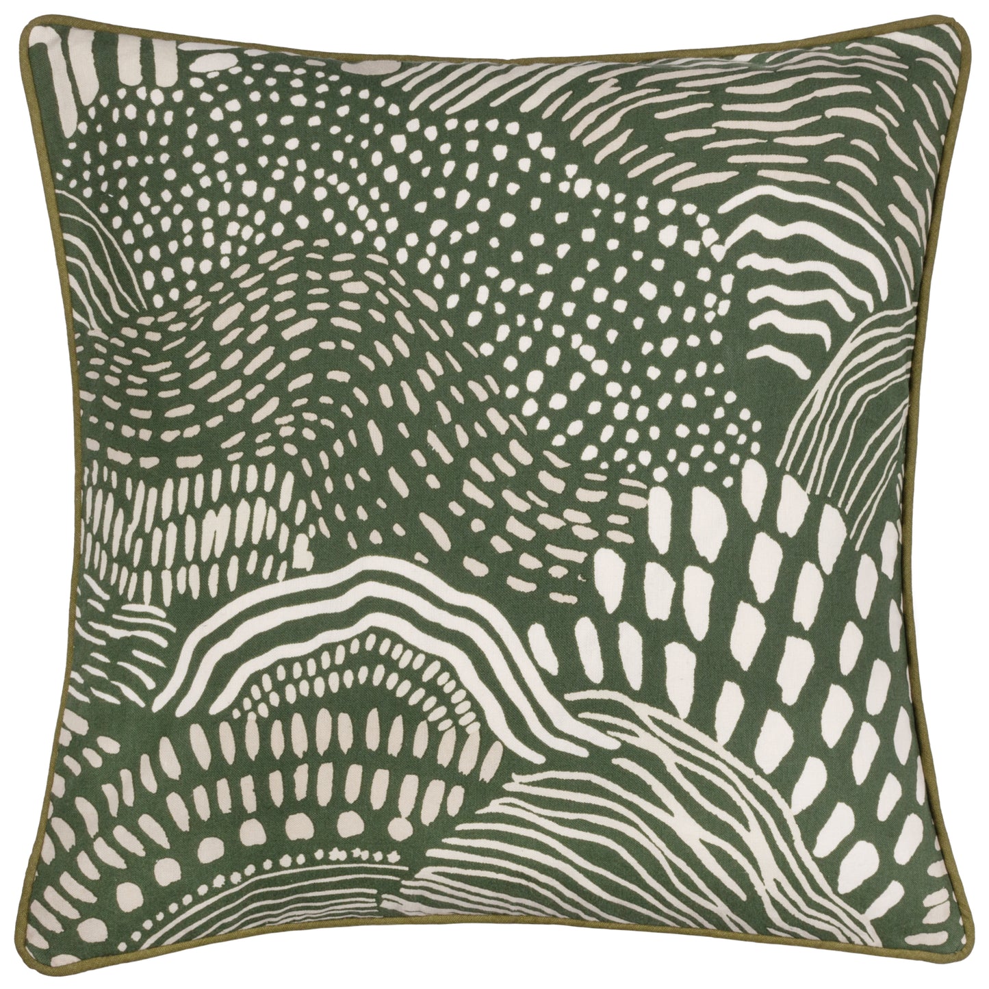 NOLA 45X45 CUSHION CASE OLIVE