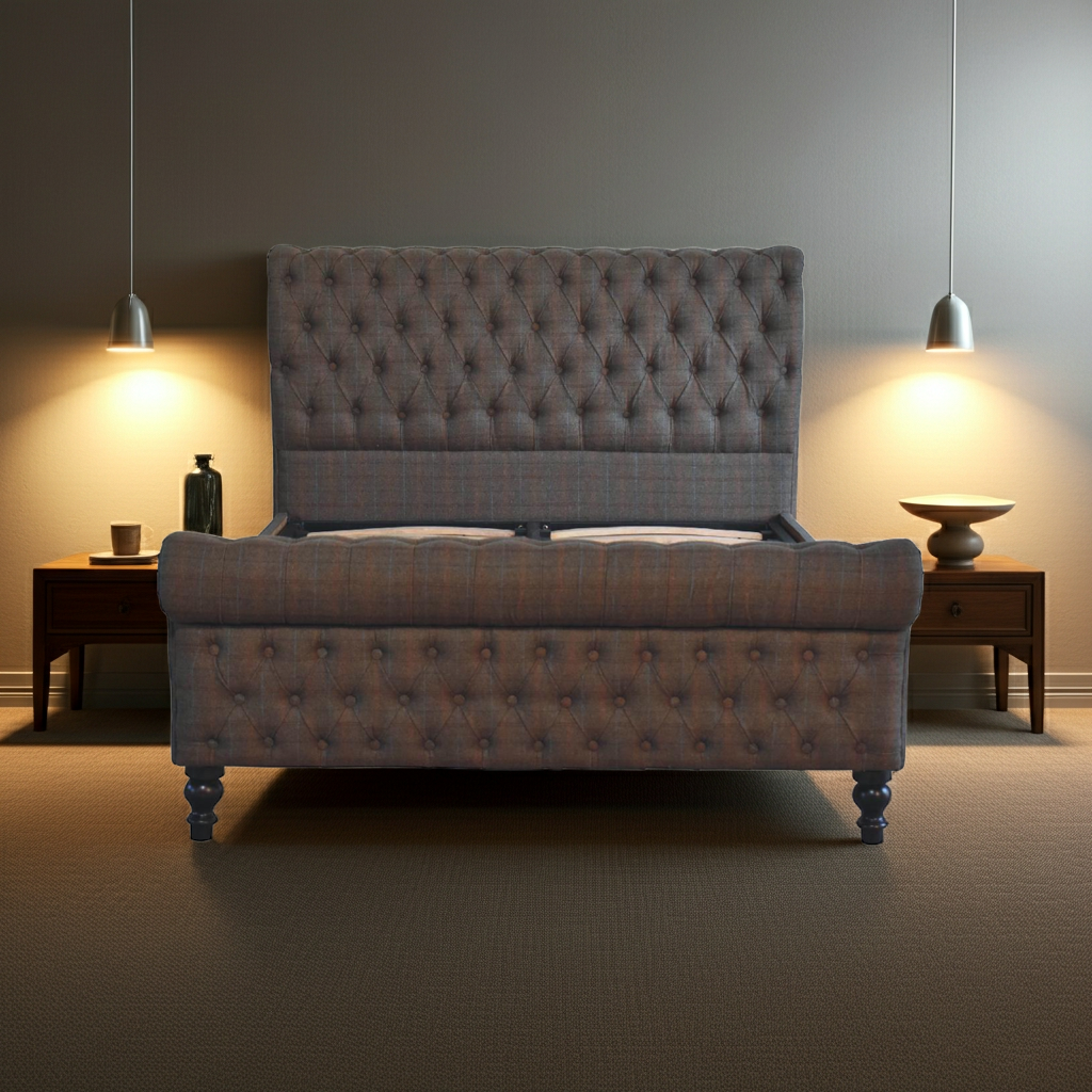 Multi Tweed Bed