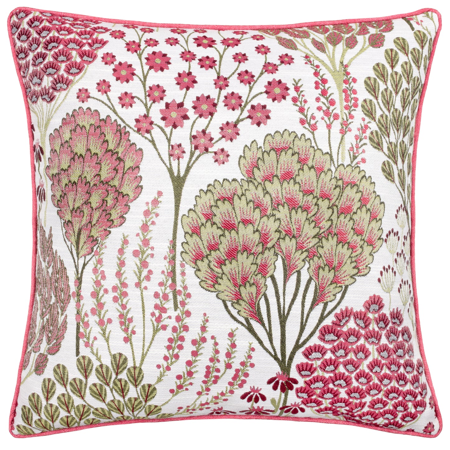 OPHELIA 50X50 CUSHION CASE REDNUT