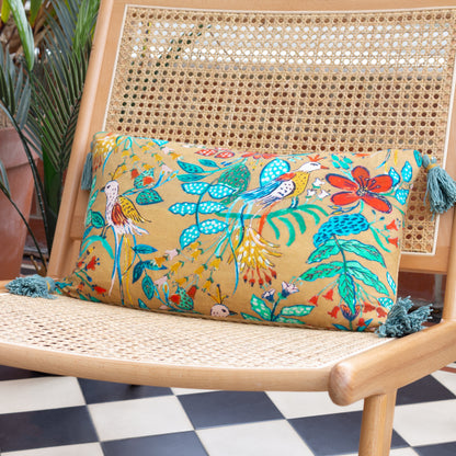ORILLA 30X50 CUSHION CASE MULTI/TEAL