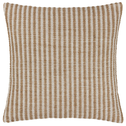 ORGANIK STRIPE 45X45 CUSHION CASE NATURAL