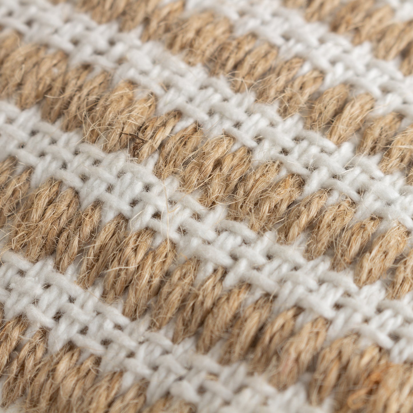 ORGANIK STRIPE 45X45 CUSHION CASE NATURAL