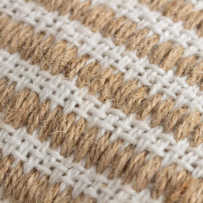 ORGANIK STRIPE 45X45 CUSHION CASE NATURAL