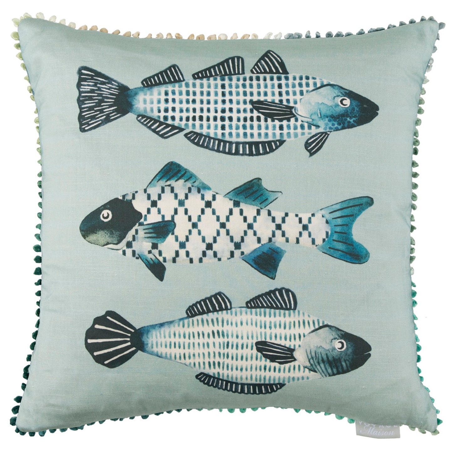 OTTO 30x30 CUSHION CASE SEAFOAM