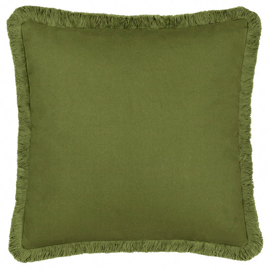 PALM 45X45 CUSHION CASE GREEN