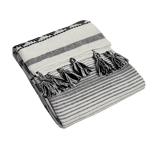 PANGEA 125X150 THROW BLACK
