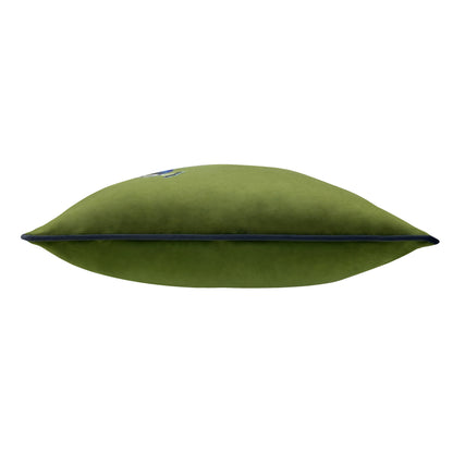 PEACOCK 43X43 CUSHION CASE OLIVE