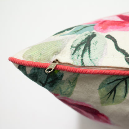 PEONY 45X45 C/CASE FUCHSIA
