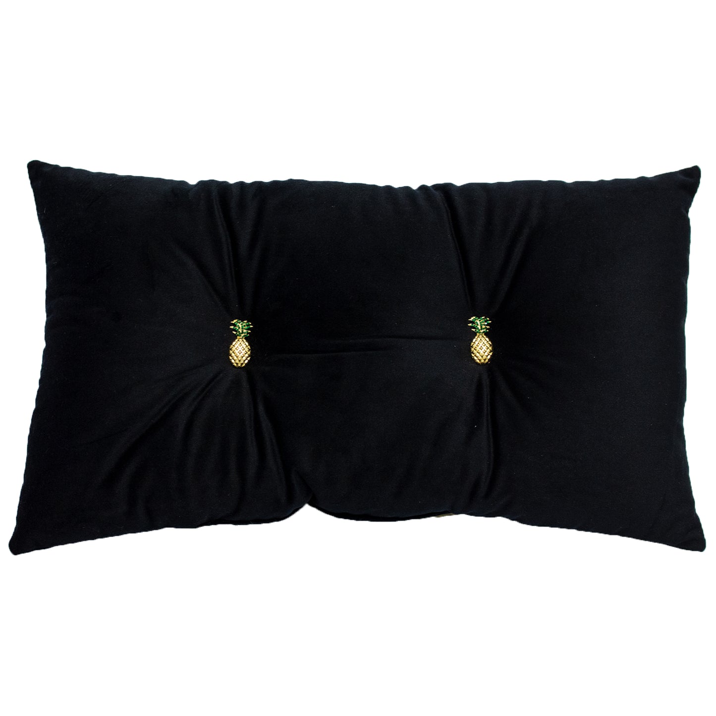PINEAPPLE 30X50 PF CUSHION BLACK