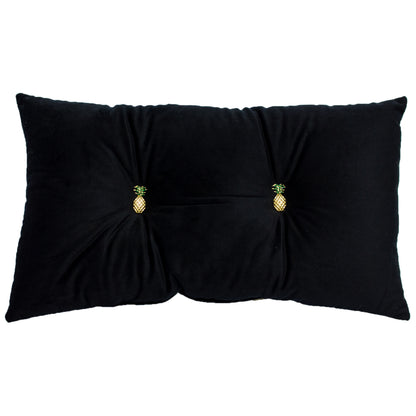 PINEAPPLE 30X50 PF CUSHION BLACK