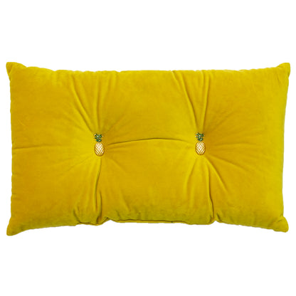 PINEAPPLE 30X50 PF CUSHION YELLO