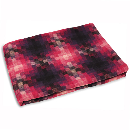 PIXEL THROW 130X180 MAGENTA