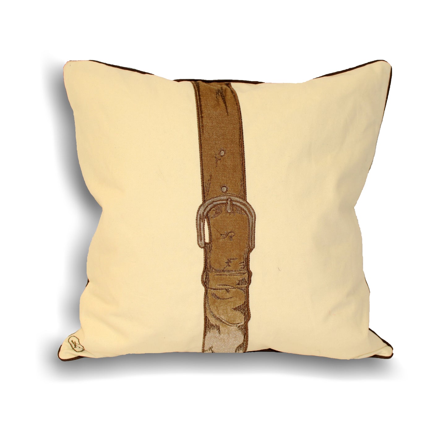 POLO STRAP CUSHION CASE 45X45 CREAM