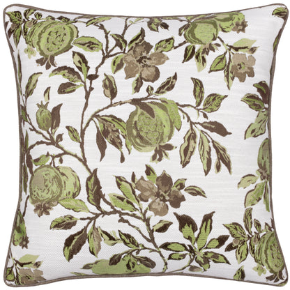 POMEGRANATE 50X50 CUSHION CASE GREEN