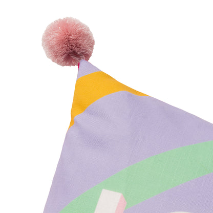 POM POMS LOVE WINS 43X43 CUSHION CASE LILAC