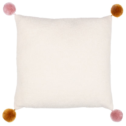 POM-POMS READY SET SNOW 43X43 CUSHION CASE MULTI