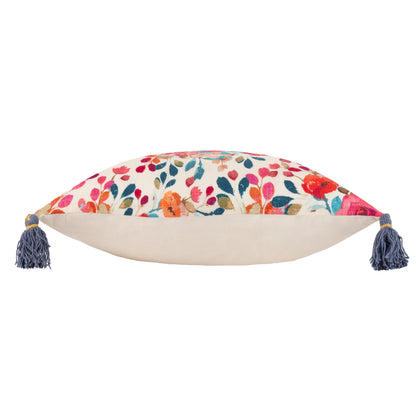 POSIES 30X50 CUSHION CASE MULTI/BLUE