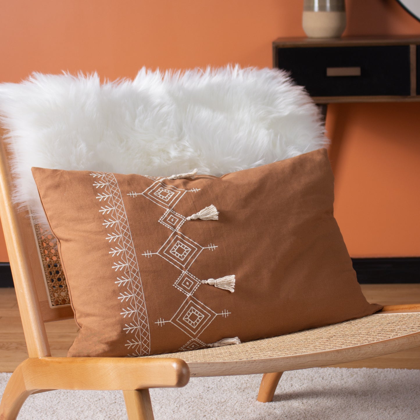 PRITTA 40X60 CUSHION CASE CINNAMON