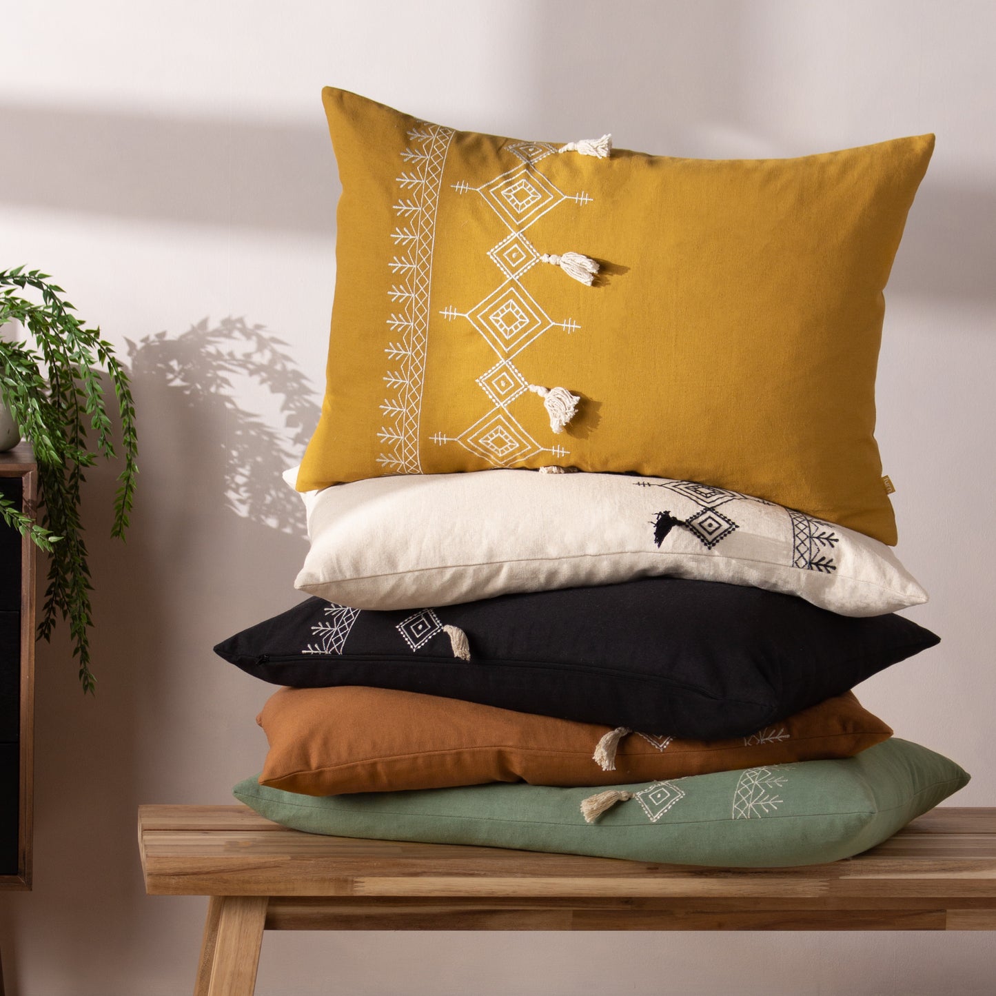 PRITTA 40X60 CUSHION CASE MUSTARD