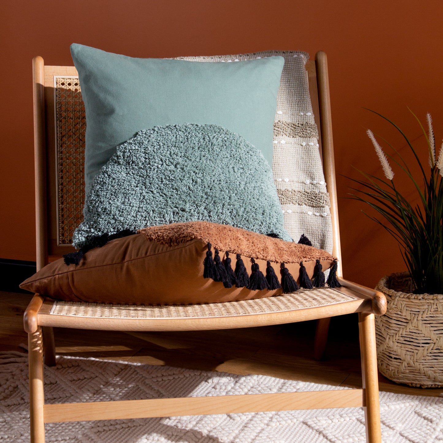RADIAN 45X45 CUSHION CASE EUCALYPTUS