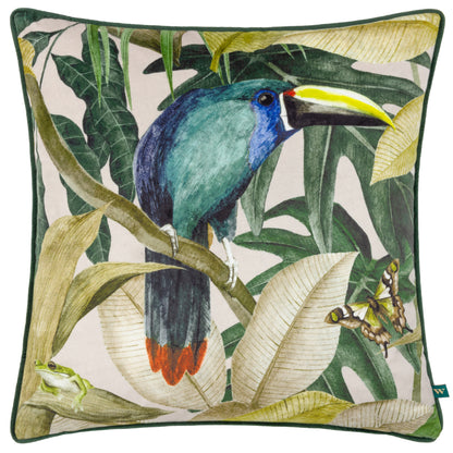 RAMPHA 50X50 CUSHION CASE GREEN