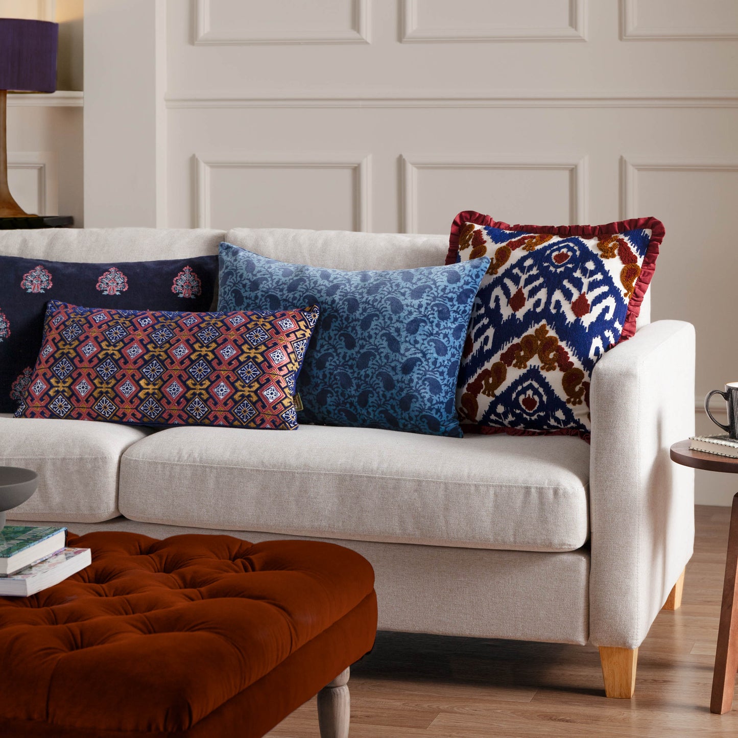 RENNES 40X60 CUSHION CASE NAVY