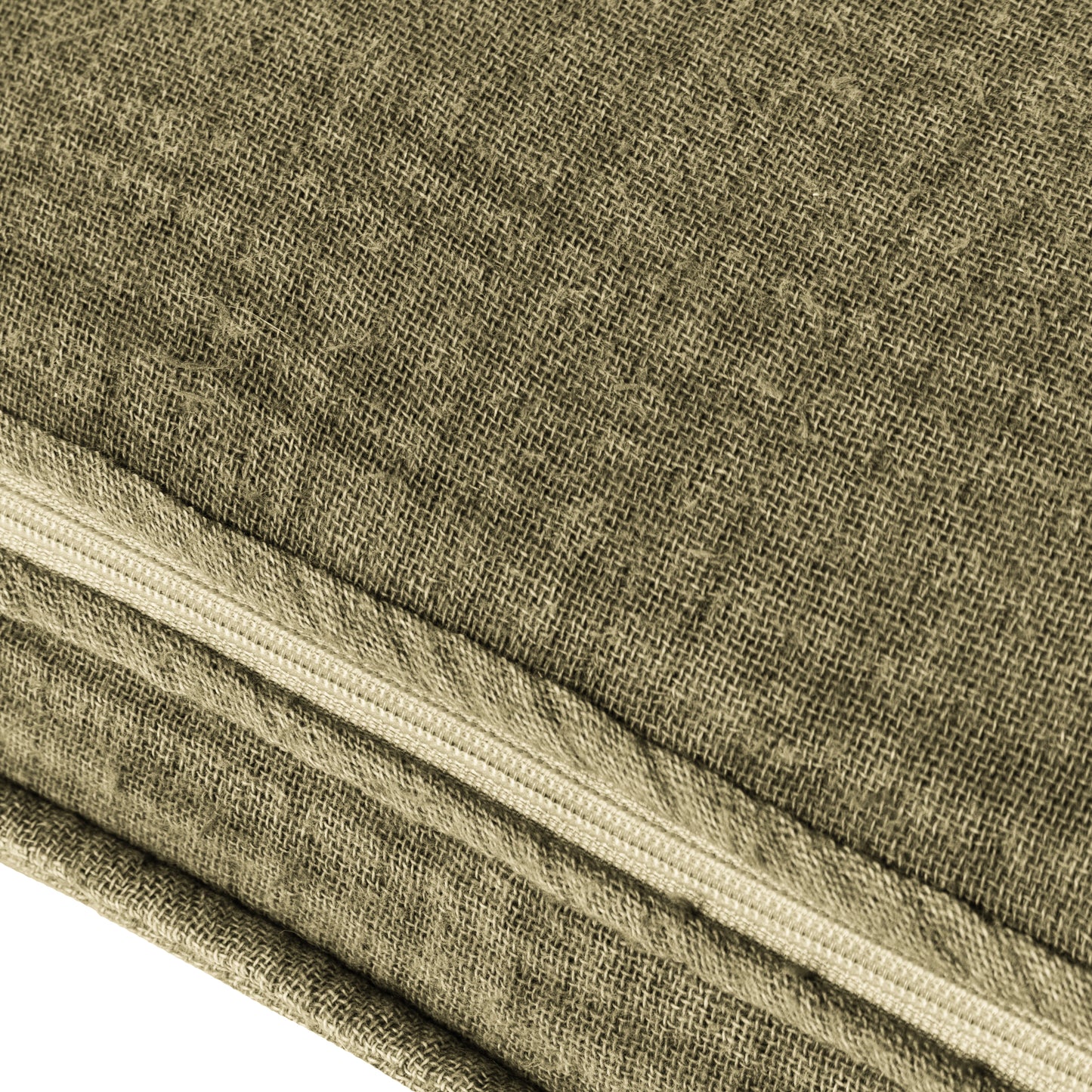 RIBBLE 40X60 CUSHION CASE KHAKI