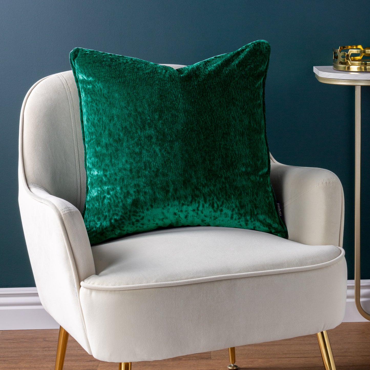 RIPPLE 50X50 CUSHION CASE EMERALD
