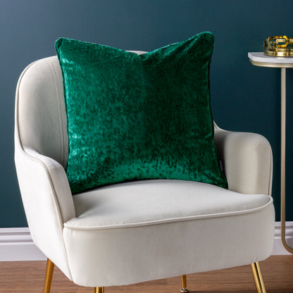 RIPPLE 50X50 CUSHION CASE EMERALD