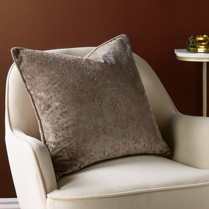 RIPPLE 50X50 CUSHION CASE TAUPE