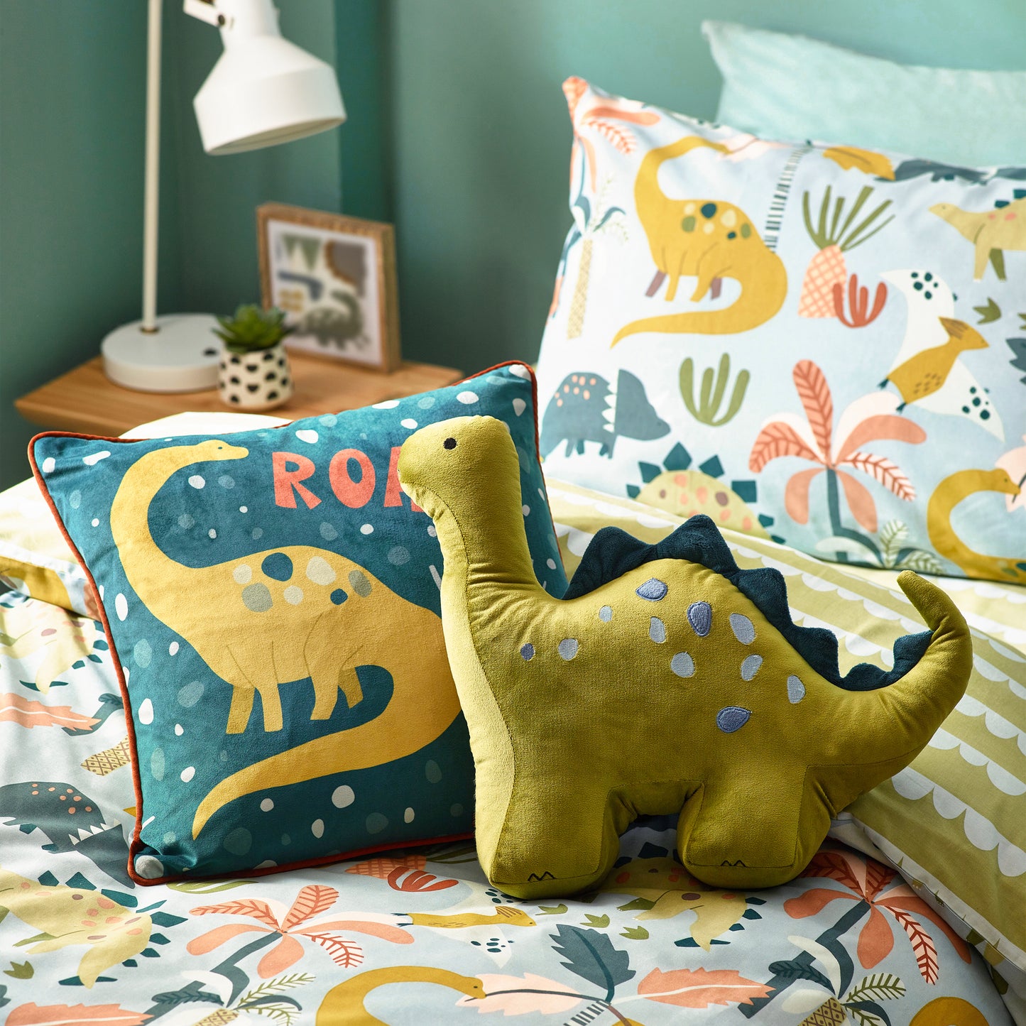 ROAR 43X43 CUSHION CASE TEAL