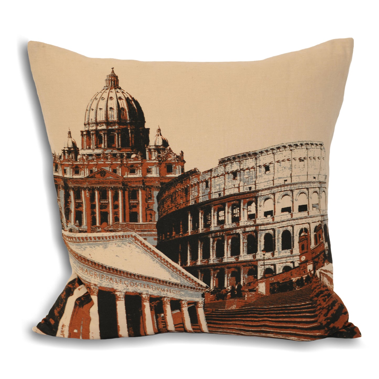 ROME CITY CUSHION CASE 45X45 CREAM