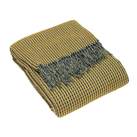 ROWAN 130X180 THROW OCHRE